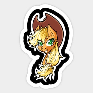 Applejack of my Eye Sticker